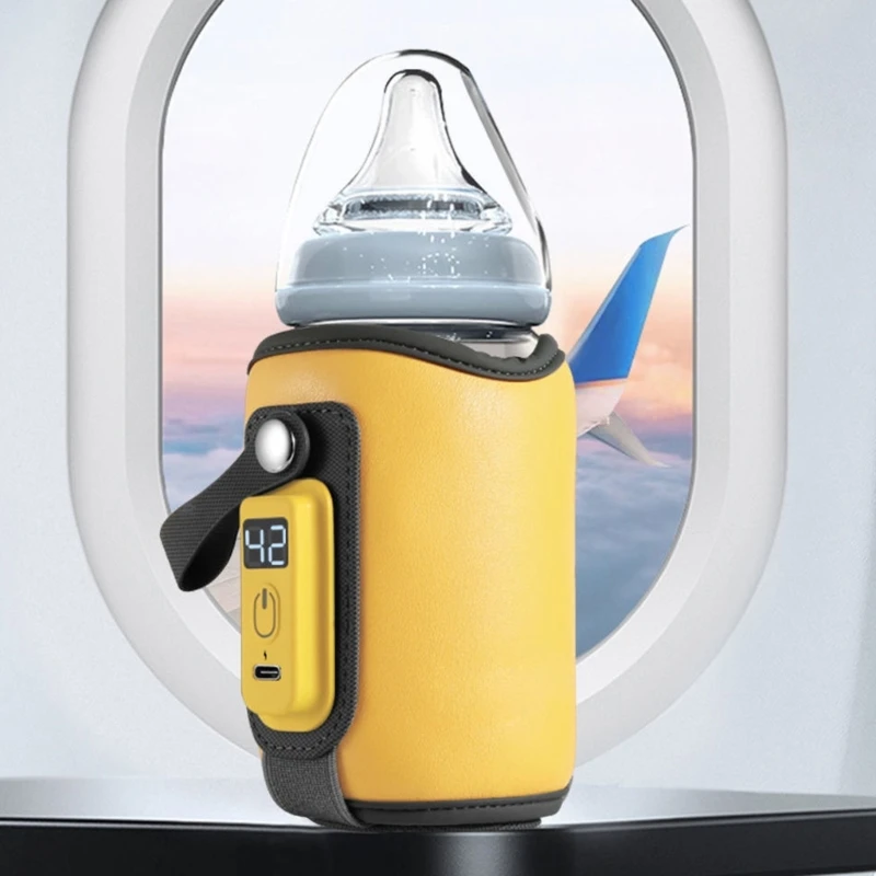 Lightweight Bottle Warmer USB Charged Heating Bag Bottle Milk Warmer Long-Last bottle warmer milk bottle heater