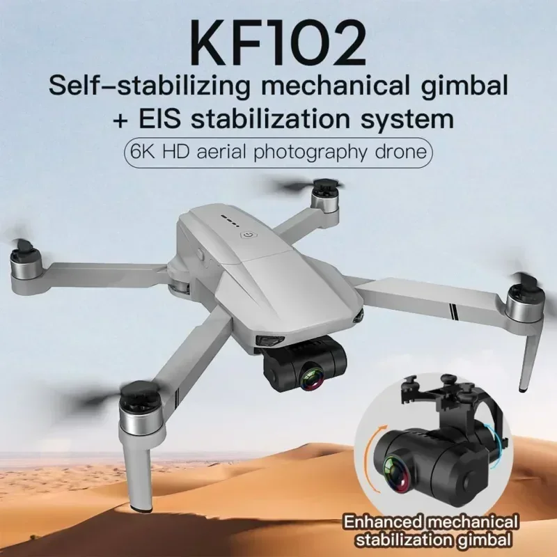 

2-Axis Gimbal Professional Anti-Shake Aerial Dron KF102 MAX Drone Photography Brushless Foldable Quadcopter 4K HD Camera