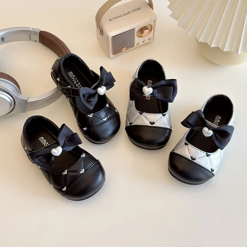 Baby Girl Shoes Nice Lattice Love Breathable First Walkers Soft Bottom Toddlers Garden Shoes Kids Girls PU Leather I01227