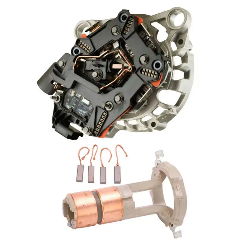 Car Generator Alternator Slip Brushes Set Generator Repair Kit 230090 Replacement for Valeo Alternator Repair Kit