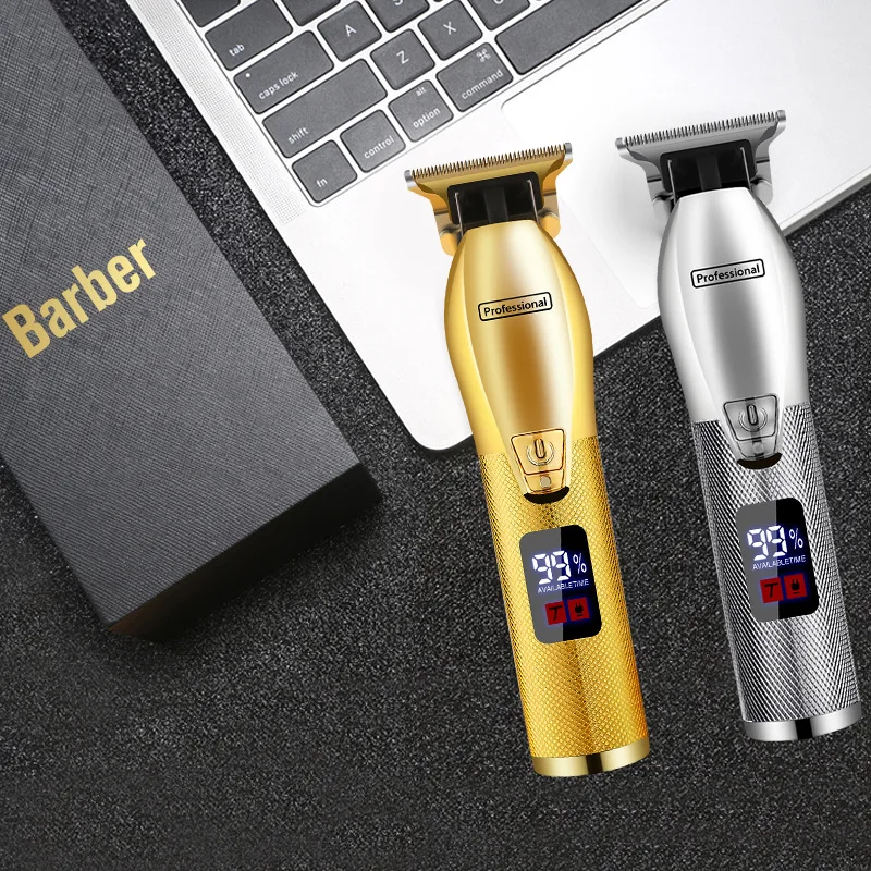 Máquina de Cortar Cabelo Forma Elétrica Bateria Recarregável Men Shaver Barbeiro Aparador Barba Profissional t7 t Usb 9 Computers & Electronics
