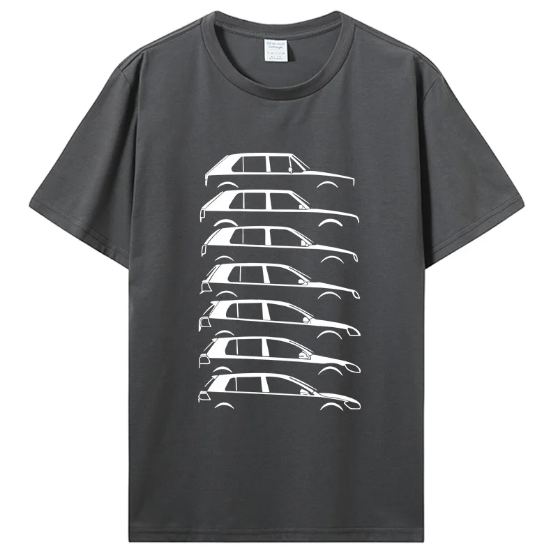 Camiseta Volkswagen Maglia Golf Gti Hot Sale Fashion Evolution
