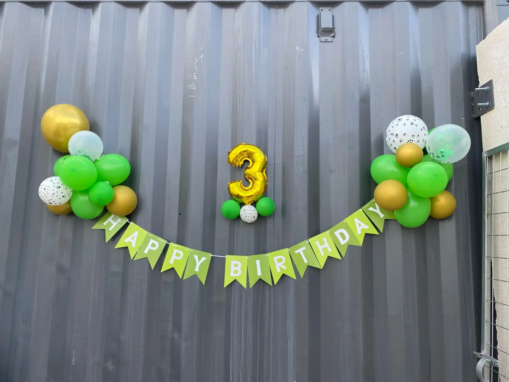 Chicinlife Happy birthday Banner Jungle Animal dinosaur theme Birthday Party Decoration kids 1st birthday Supplies for Party Decorations Birthday Banner