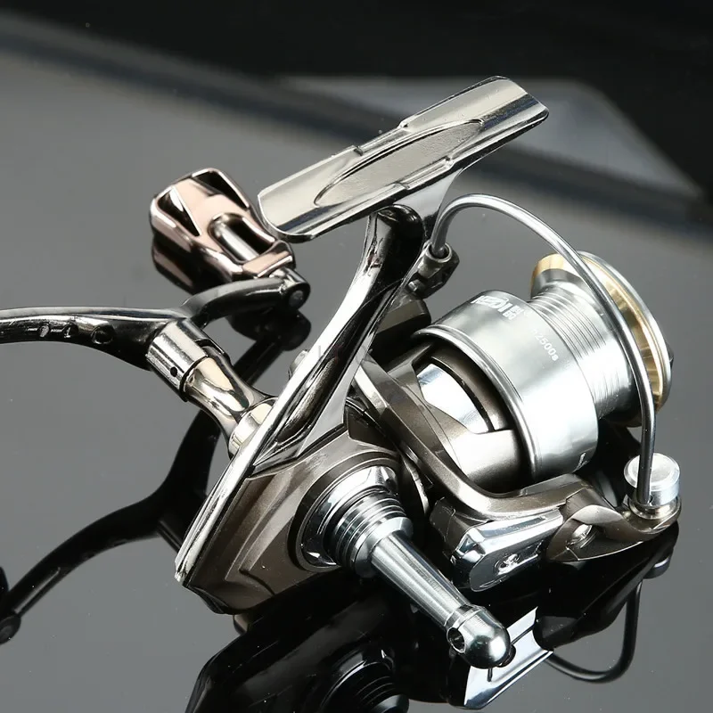 Fishing Reel 2500-3000 Series Spinning Reel 8KG Max. Drag 5.2:1 with Balancing  Lever Shallow Spool for Carp Freshwater Saltwater - AliExpress