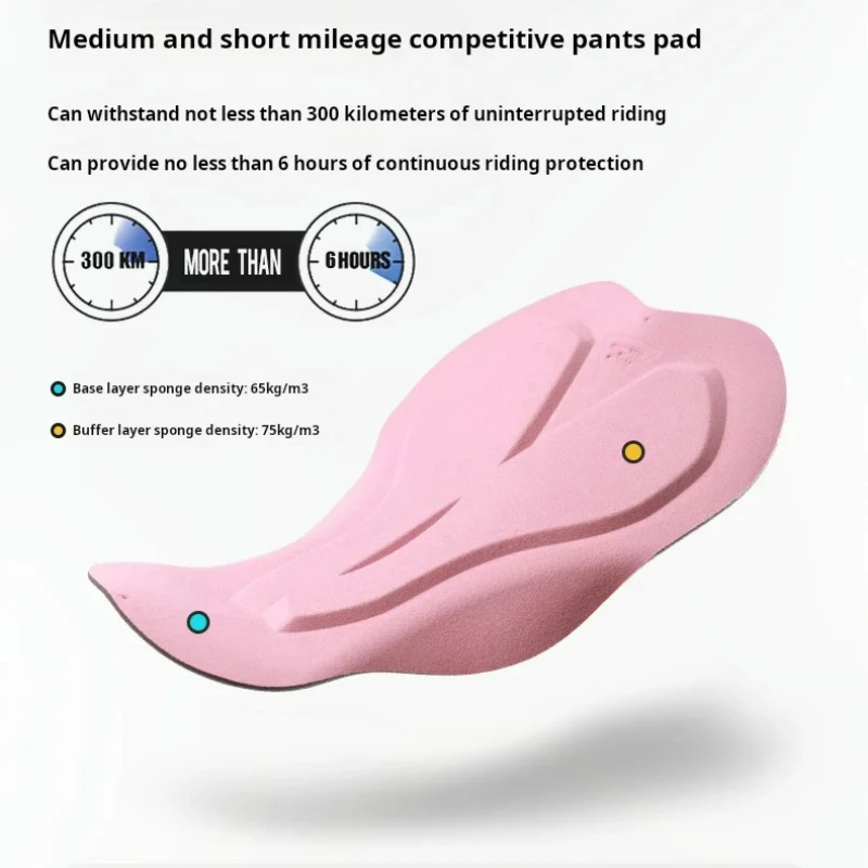 Women's Cycling Bib Shorts High Elastic Suture Cycling Clothes With Upf 50+ Protection Quick Drying Sports Shorts LAMEDA
