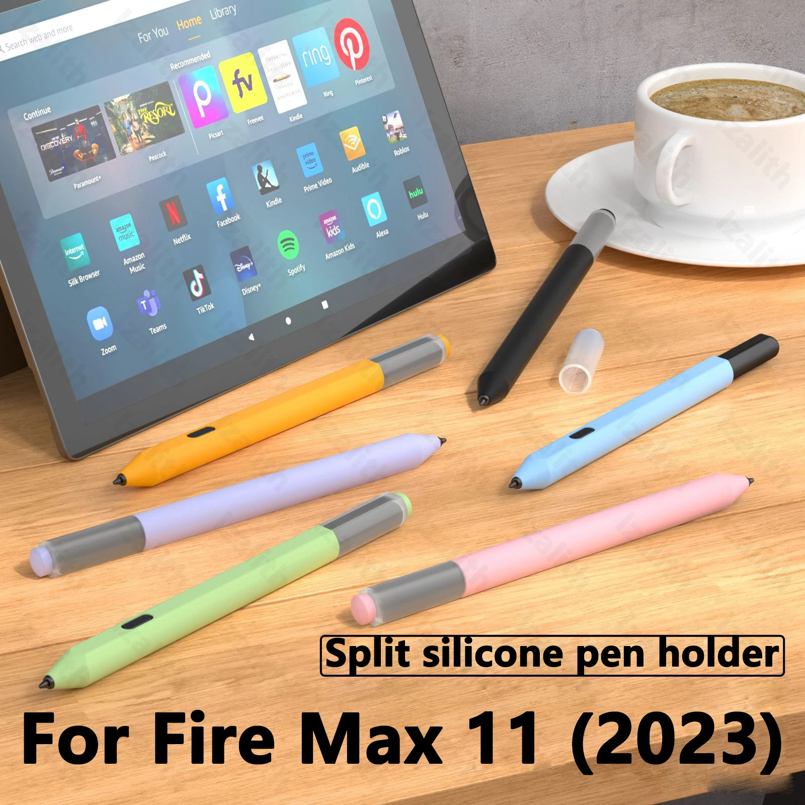 

Стилус для Amazon Fire Max 11 дюймов 2023 планшет Fire HD Plus 10 8 7 сенсорный силиконовый чехол