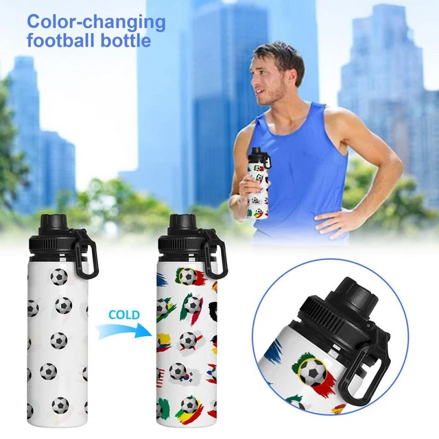 Soccer Water Bottle - Aluminum Water Bottle