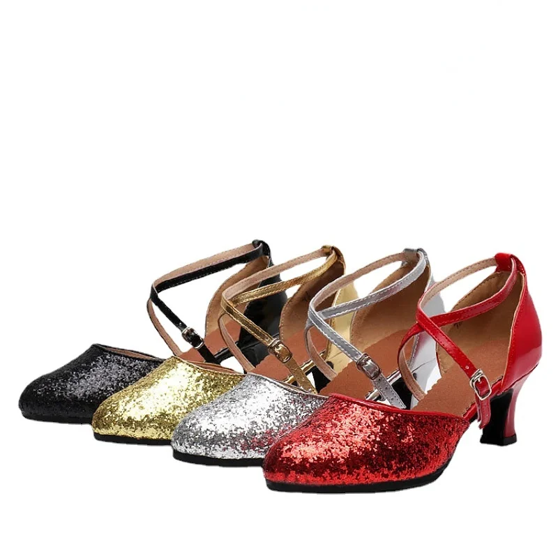 SoftSoleLatinDanceShoesWomenBallroomShoesLadiesDancingShoes
