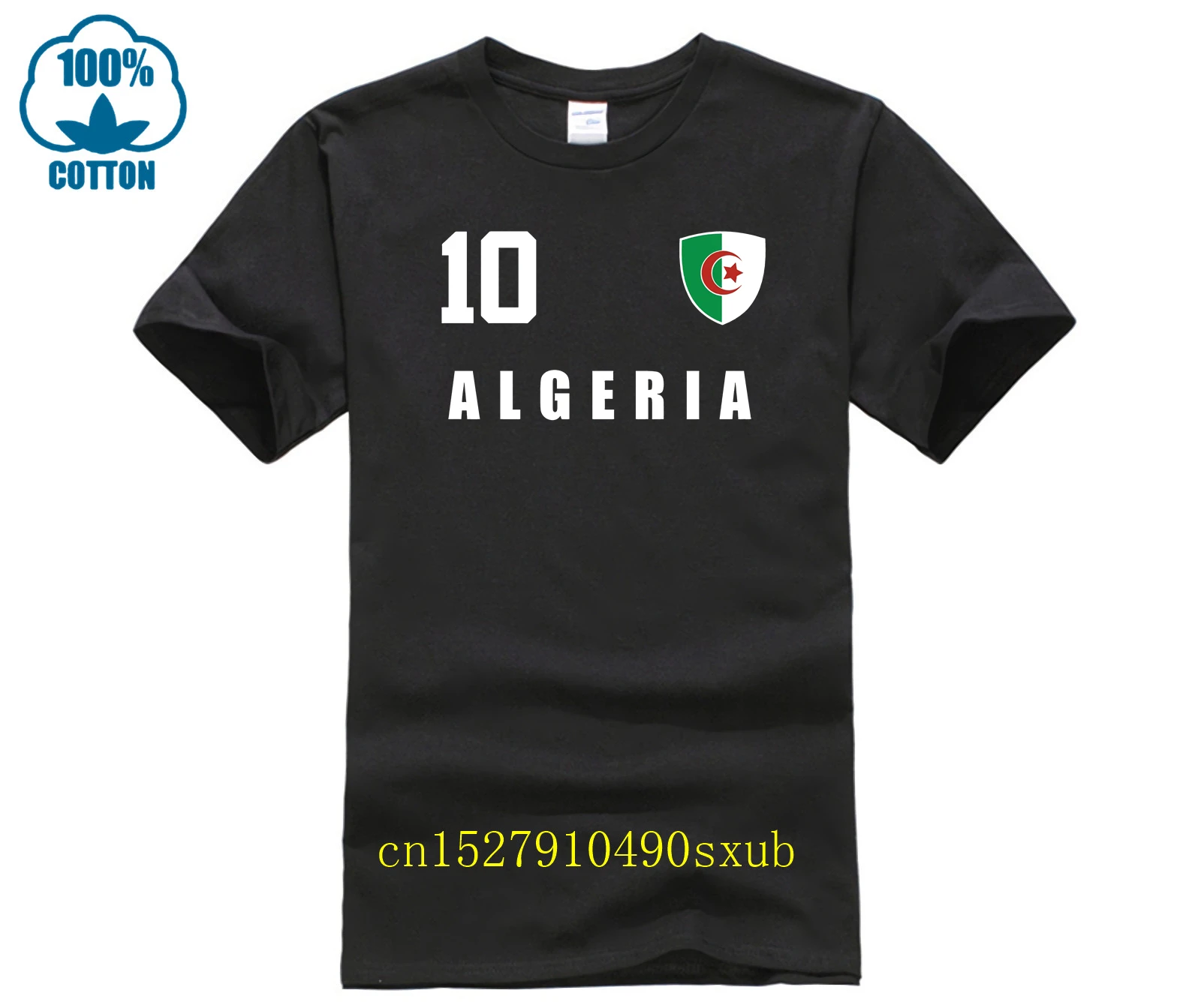 2024 Vendita Calda Stile Estivo Algeria 2024 T Shirt Jersey Style Calciatore Numero Tutti I 10 Sporter Funny Tee Shirt