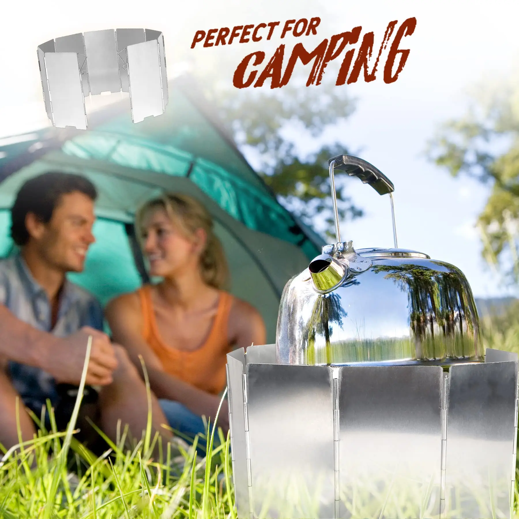 Camping Stove Windscreen Plates 5