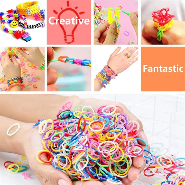 Small Colored Rubber Band and TPR Hair Band for Girl Decorative Rainbow  Hand Bracelet Hair Rubber Band for Girl - China Rubber Band, Rubber Bands  for Hair