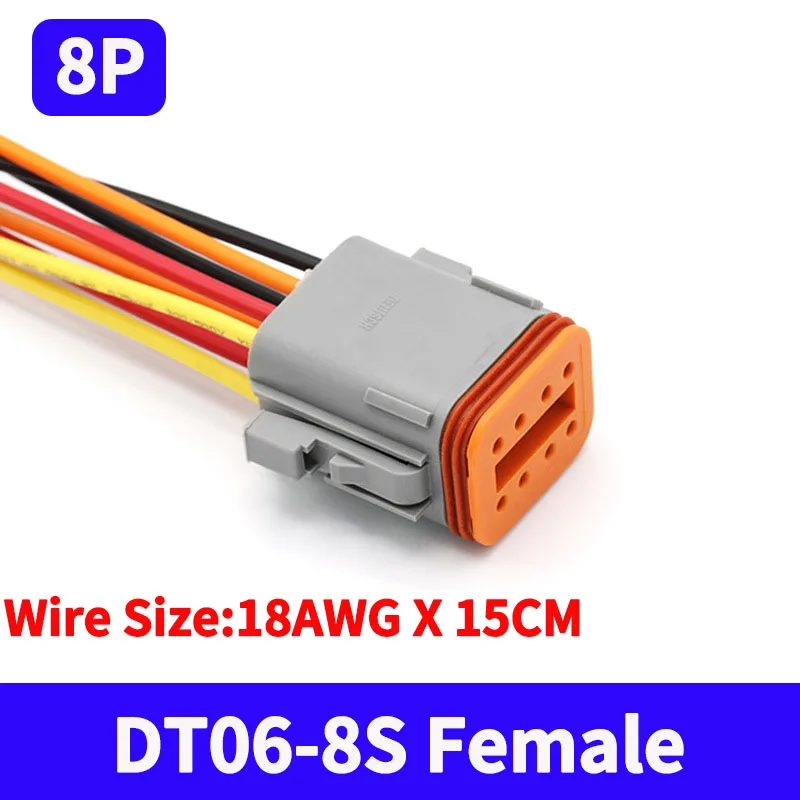 DT06-8S With Wire