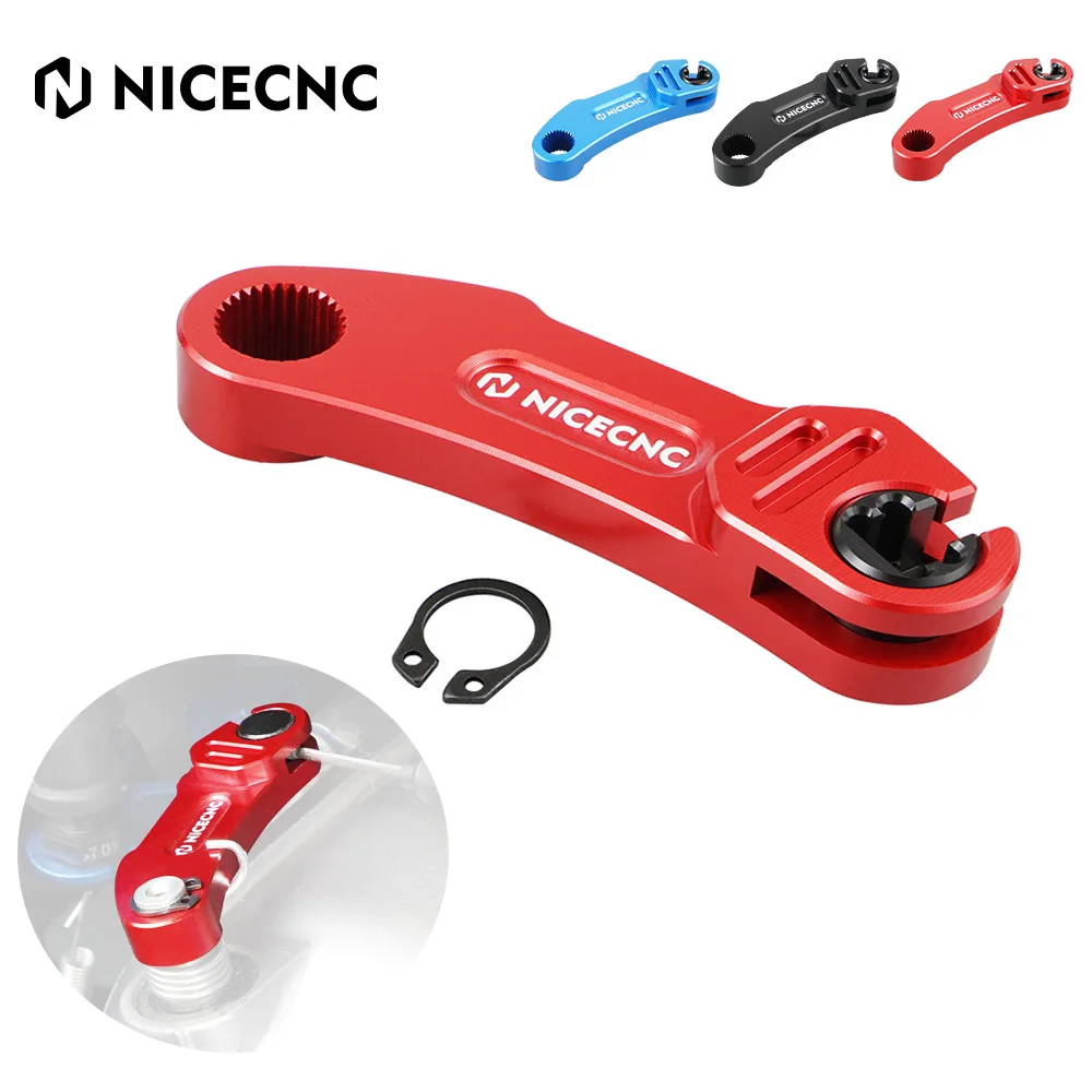 Nicecnc Atv Pull Clutch Cable Arm Push Lever Kit For Yamaha Raptor 700