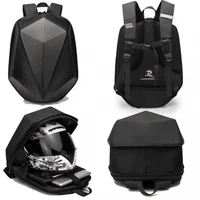 Motorcycle Riding Men's Backpack Knight Motorcycle Bag Hard Shell Helmet Bag Large Capacity Waterproof Student Computer Bag 1