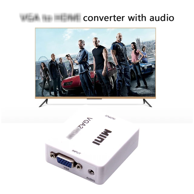 MINI CONVERTISSEUR VGA2HDMI / RS-VGAHD2