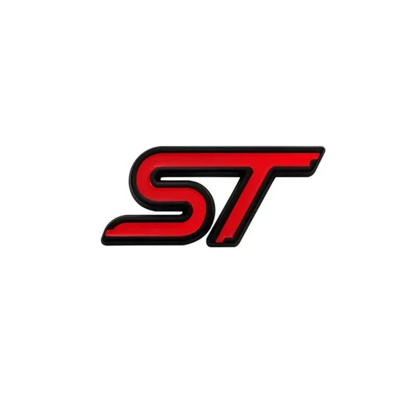 3D Metal ST Logo Car Steering Wheel Emblem Badge Sticker