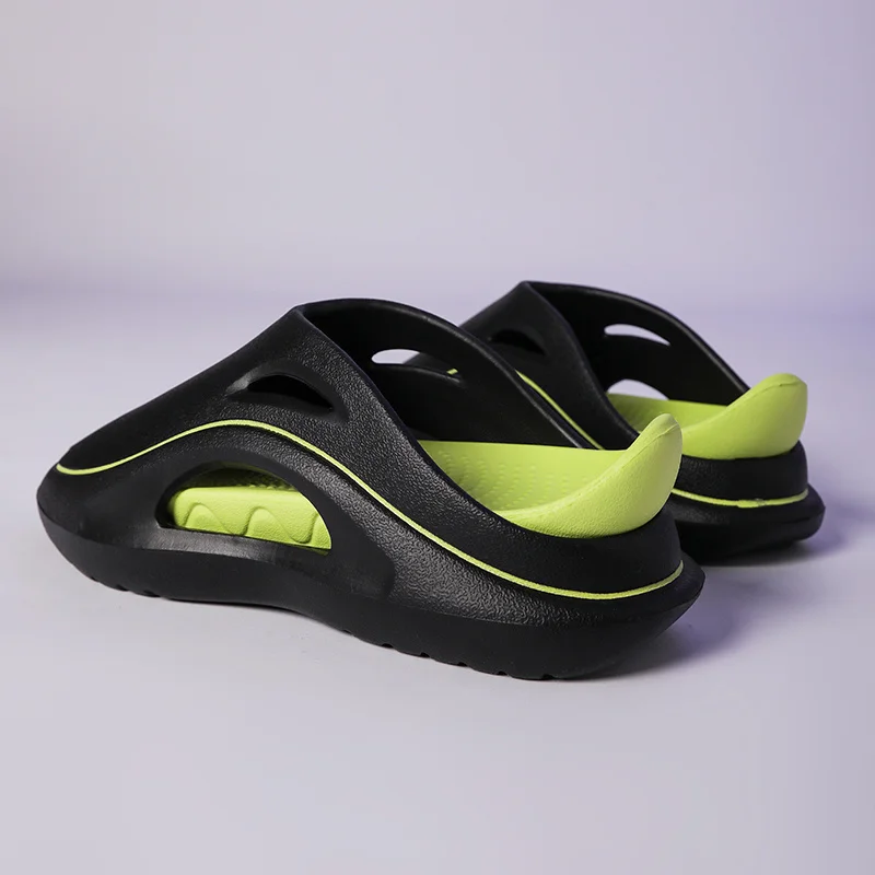 Slip Slippers for Men Non-Slip Slipper for Indoor Outdoor Slip Comfy Soft Foam Sliders With Thick Sole_voghion.com