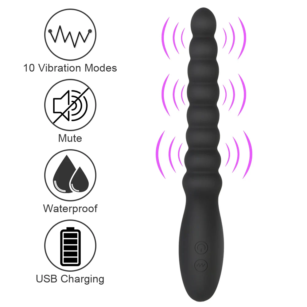 Stick Clit Stimulator Vaginal Plug Vibrator