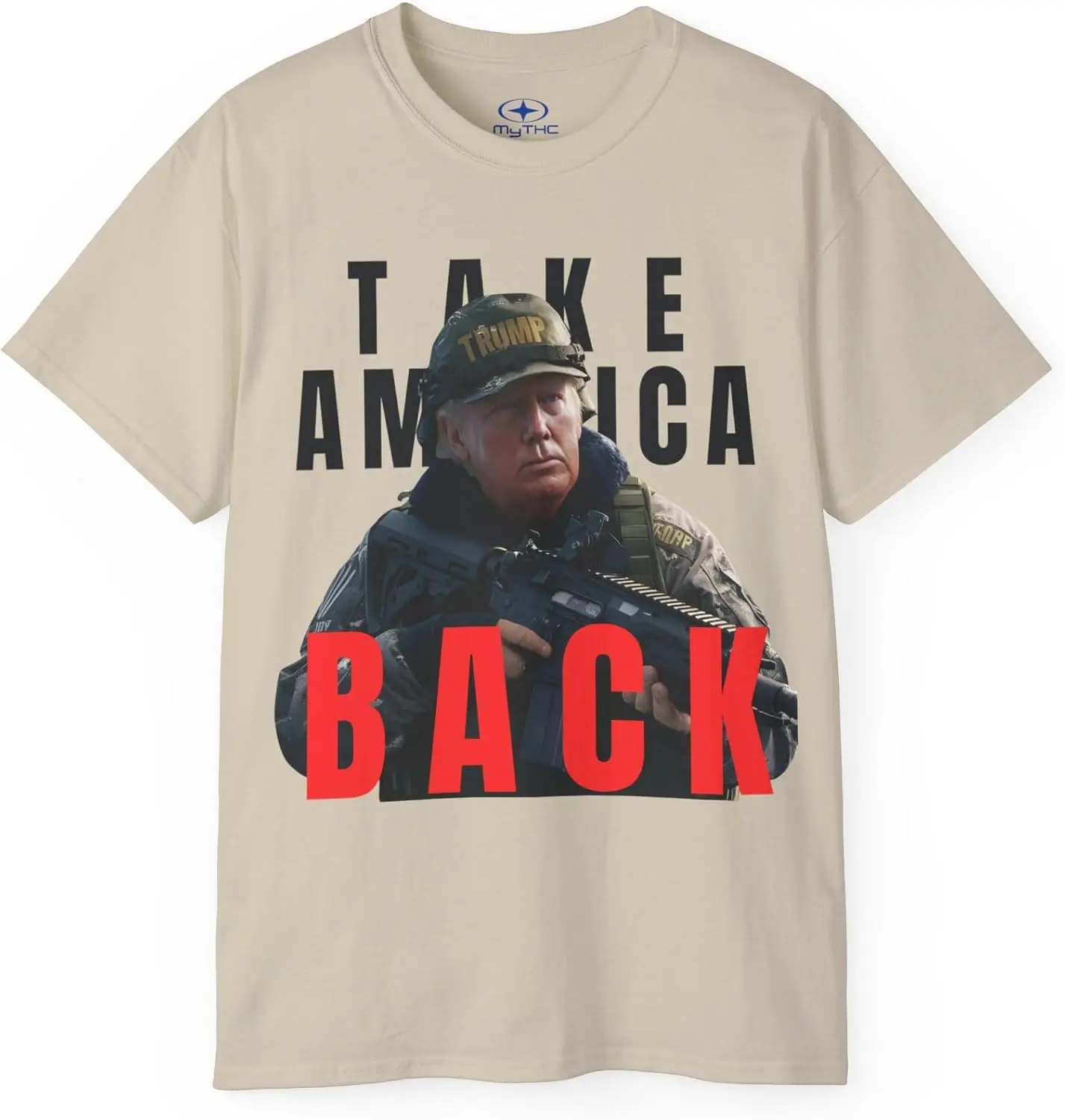 

Funny Trump Take America Back Unisex Short Sleeves Political Funny Trump T-Shirt 2024 Multi