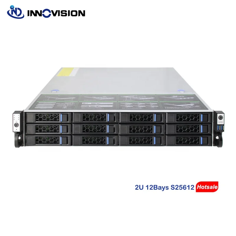 Compact 2U 12bay Rack Server Chassis L560MM Option 12GB Mini HD Nvme ...