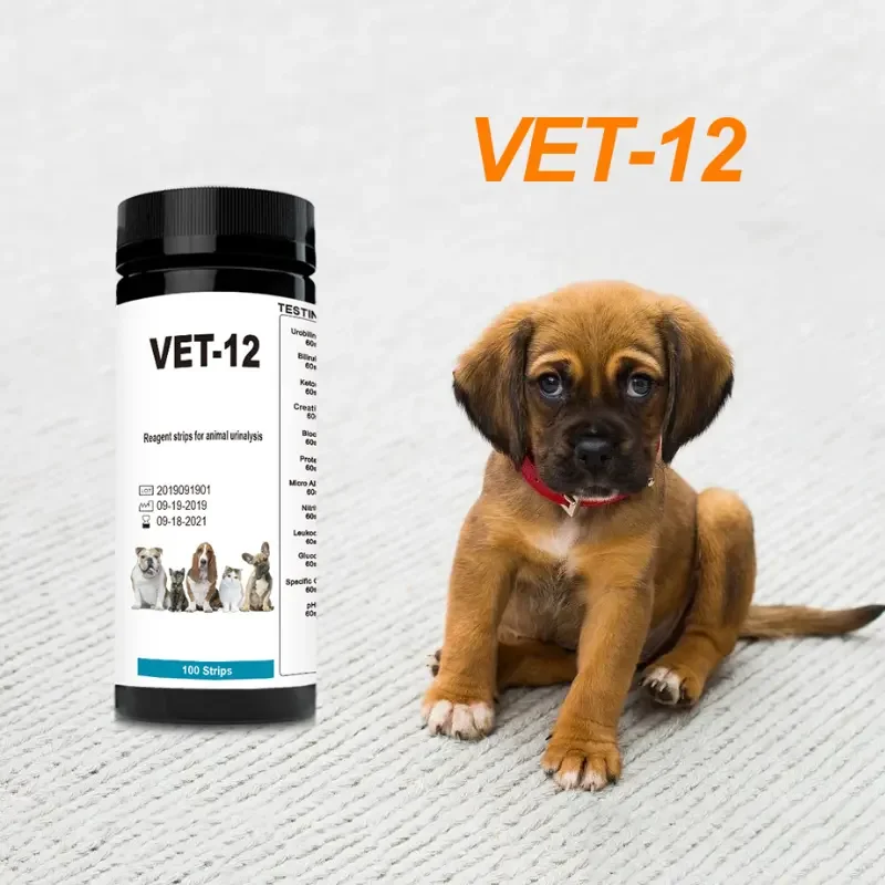 

Ветеринарные тест-полоски Vet-12 для реагентов, полоски для мочи животных