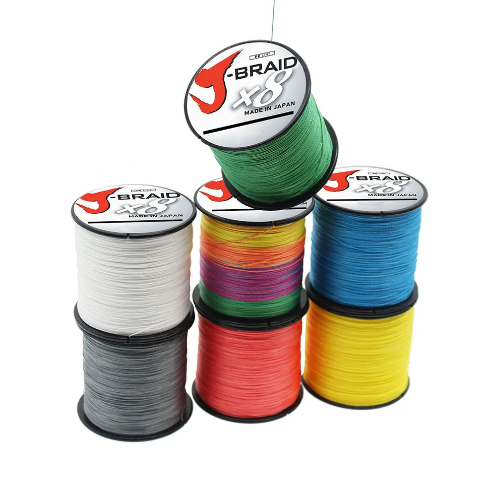 Walk Fish 4/8 Strands J Braid Fishing Line 300m 500m Japan Pe Braided Line Multifilament