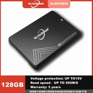 WALRAM-disco duro Sata3, unidad interna de estado sólido, 120 GB, 128GB, 240GB, 256GB, 480GB, 512GB, 1TB, Hdd 2,5, 120 gb