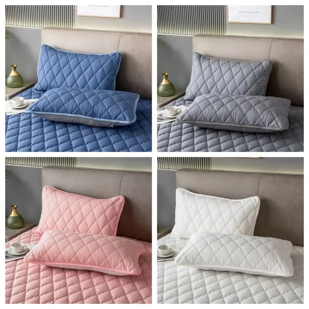 Waterproof Microfiber Pillowcase Protector for Home Bedroom