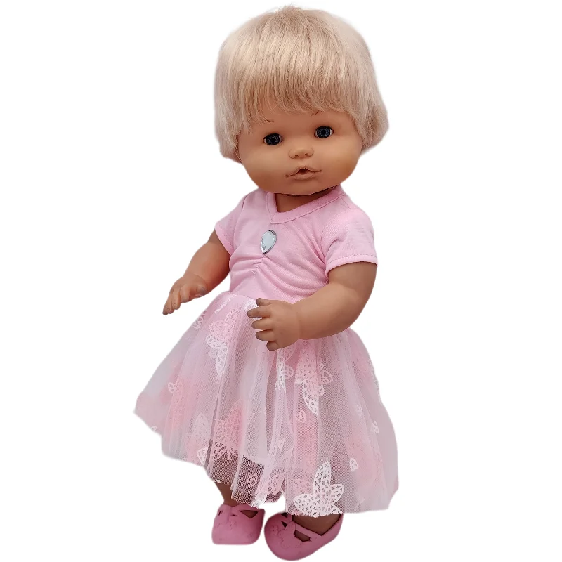 35 cm Babypuppen-Kleidungsset, Hut für 38 cm Nenuco Ropa Y Su Hermanita Spielzeugpuppenzubehör – Detail 16