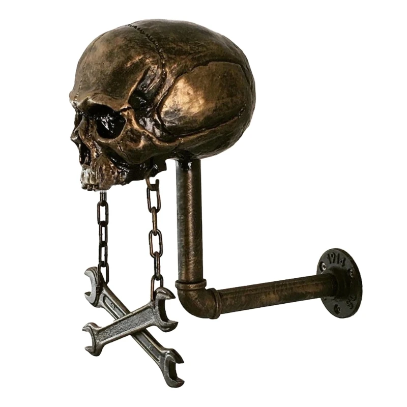 

Wall Mount Helmet Rack Motorbike Helmet Holder Motorbike Helmet Display Rack Skull Shape Helmet Stand Skull Head Drop Shipping