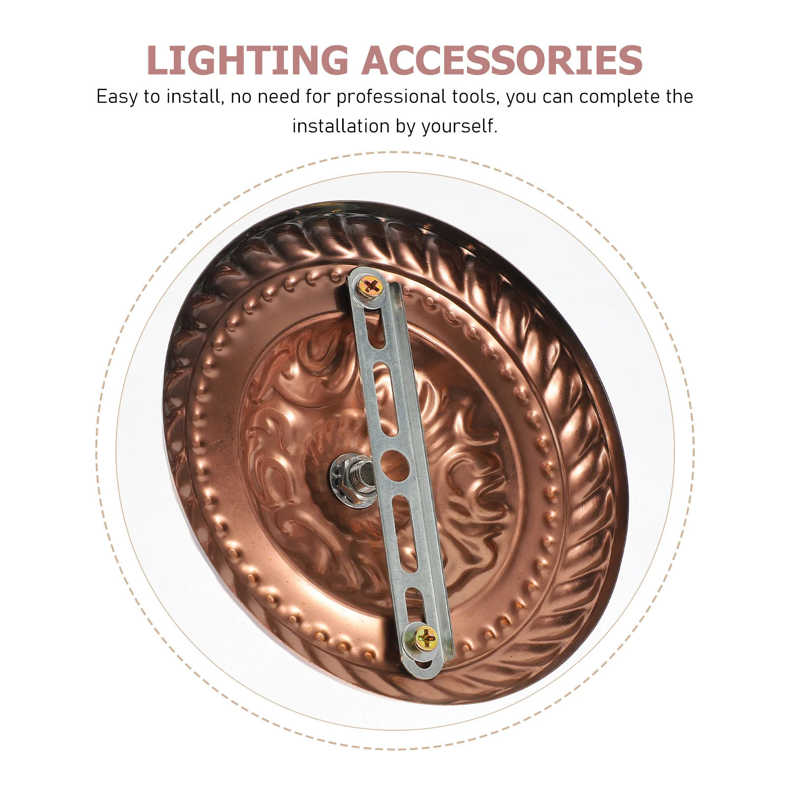 

Chandelier Canopy Retro Light Fixture Mounting Bracket Chandelier Spare Part
