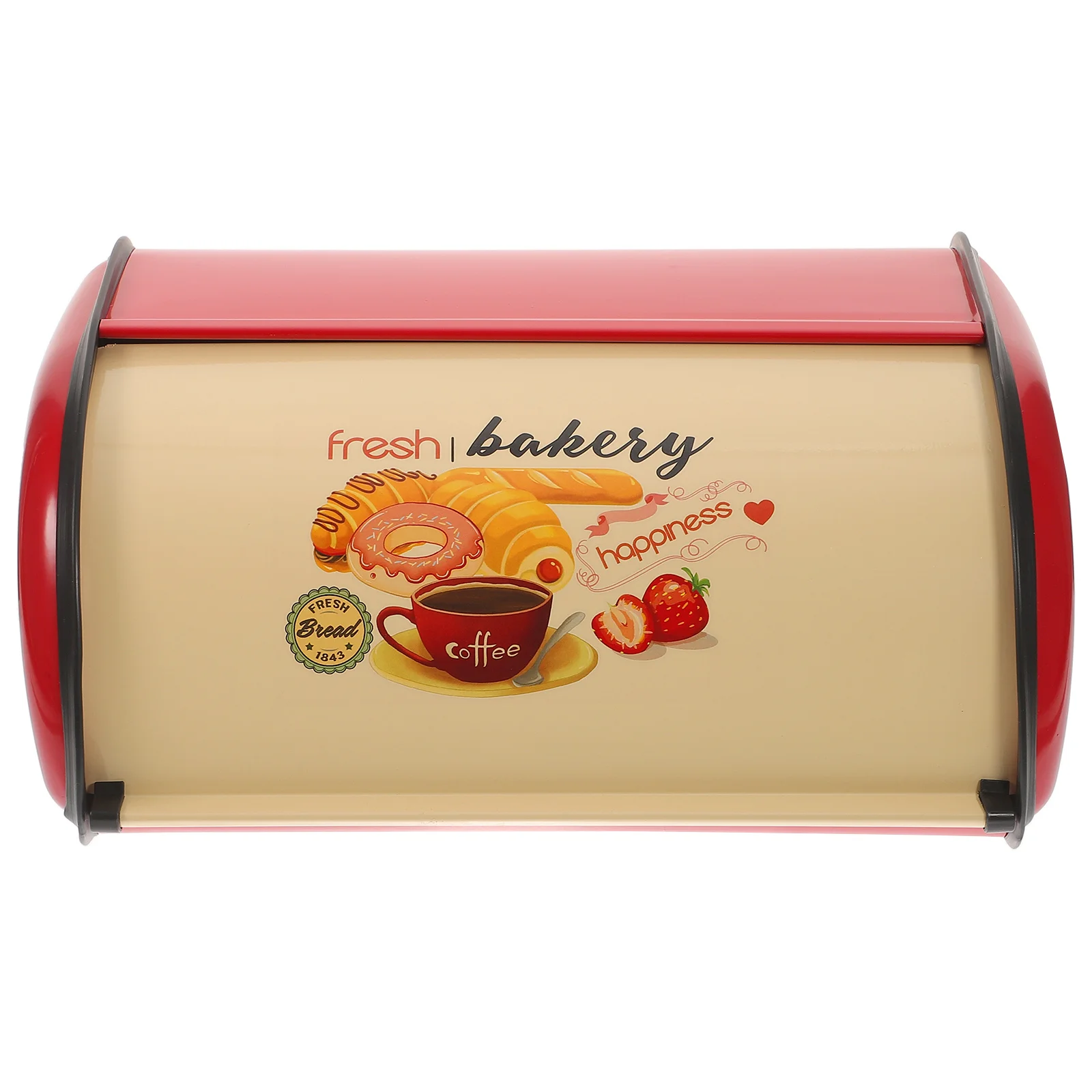 

Metal Bread Boxes Bread Bin Roll Top Bread Storage Holder Bread Container Farmhouse Rustic Bread Keeper Bread Dispenser