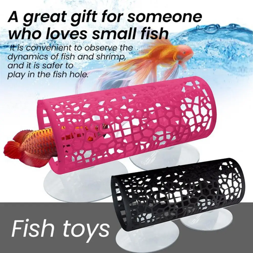 Fish Tank Decorations Fish Tank Ornaments Aquarium Ornaments Betta Fish Tunnel Hollow Fish Hideout
