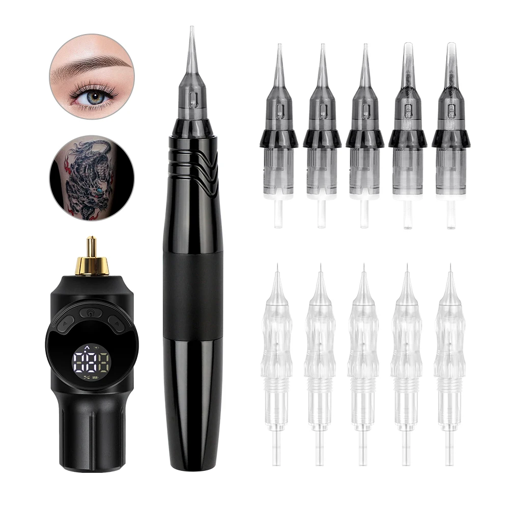 

Wireless Tattoo Battery Power Set Permanent Makeup Machine Tattoo Rotary Pen Machine Kits for Tattoo Artist tattoo Machine