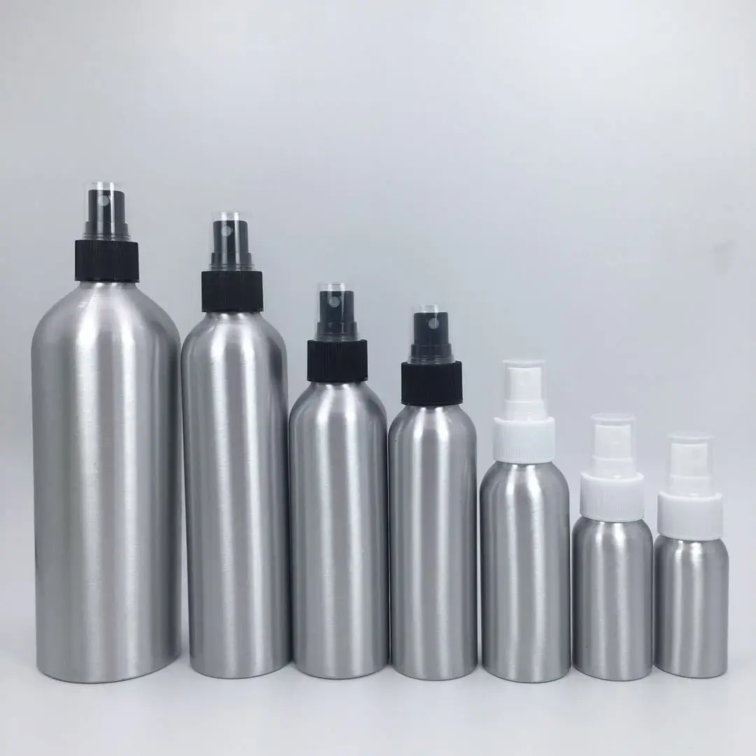 60ml~250ml Aluminum Spray Bottle Cosmetic Bottle Empty Mini Metal Atomizer Bottles Travel Perfume for Cosmetics Planting Travel 3