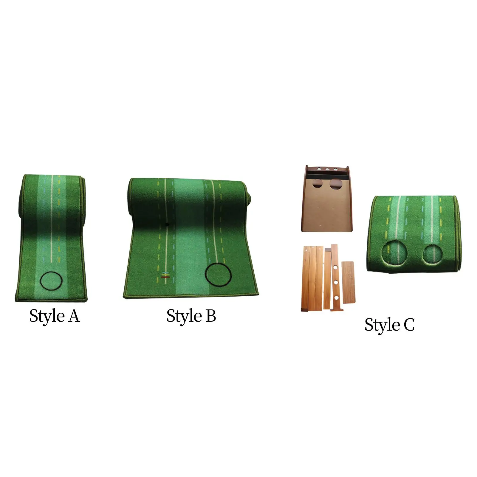 

Golf Putting Mat Golf Mats Durable Lightweight Golf Putting Trainer Improving Putting Skills for Party Home Gifts for Golfers