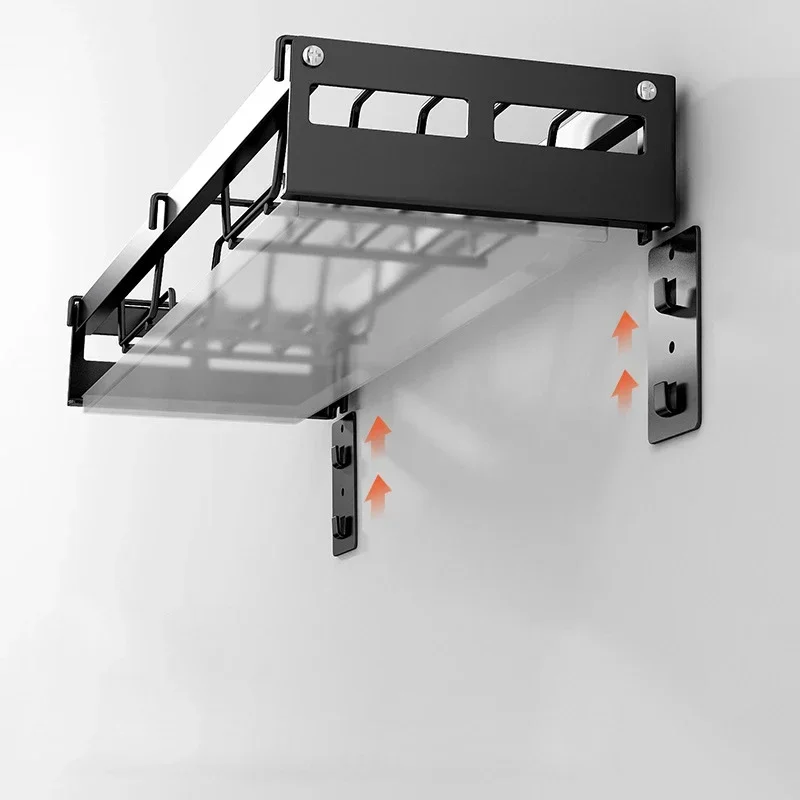 Wall Mounted Stainless Steel Dish Drainer Drying Rack Bowl Plate Storage with Tray Kitchen Organizer Chopstick Holder Hanging 3