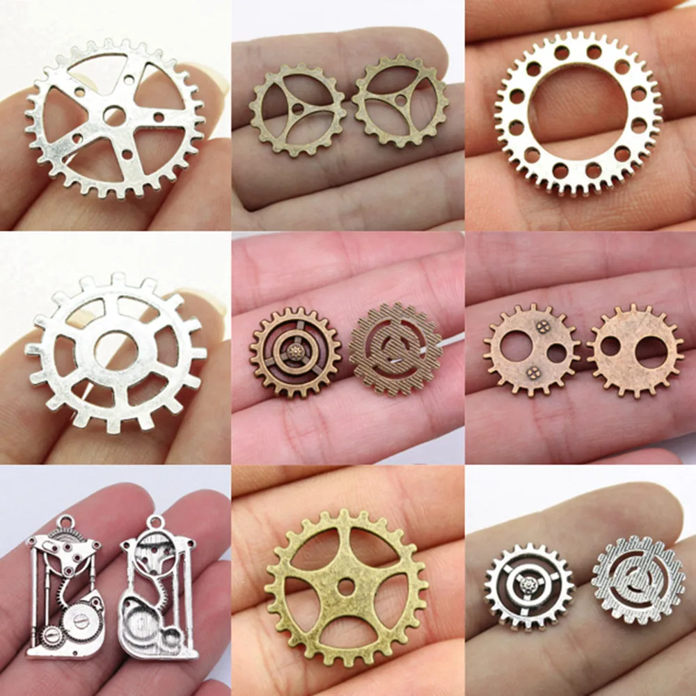 

Gear Robot Charms Accessories Popular Jewellery Making Supplies