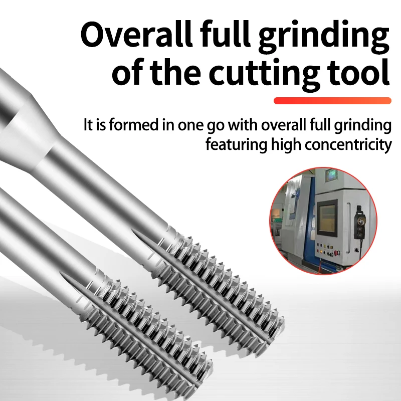 Carbide Tungsten Steel JIS Standard Roll Forming Tap M2 M3 M4 M5 M6 M8 M10 Machine Screw Thread Taps