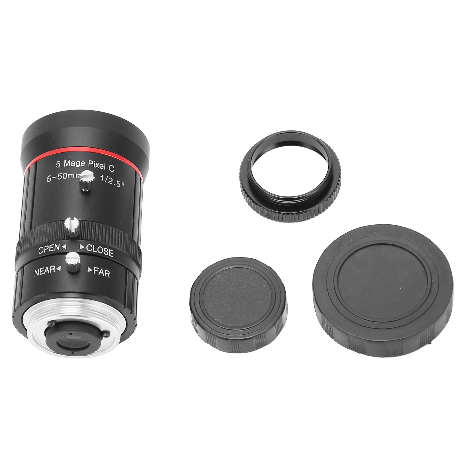 카메라 줌 렌즈 5?50mm 5MP 초점 거리 C 마운트 수동 조리개 산업용 카메라용 고화질 수동 조리개 렌즈