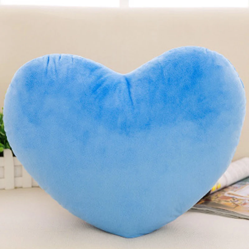 

1PC Soft Throw Pillow Stuffed Plush Heart Shape Cushion PP Cotton Gift Home Decoration Kids Toy Wedding Decoration