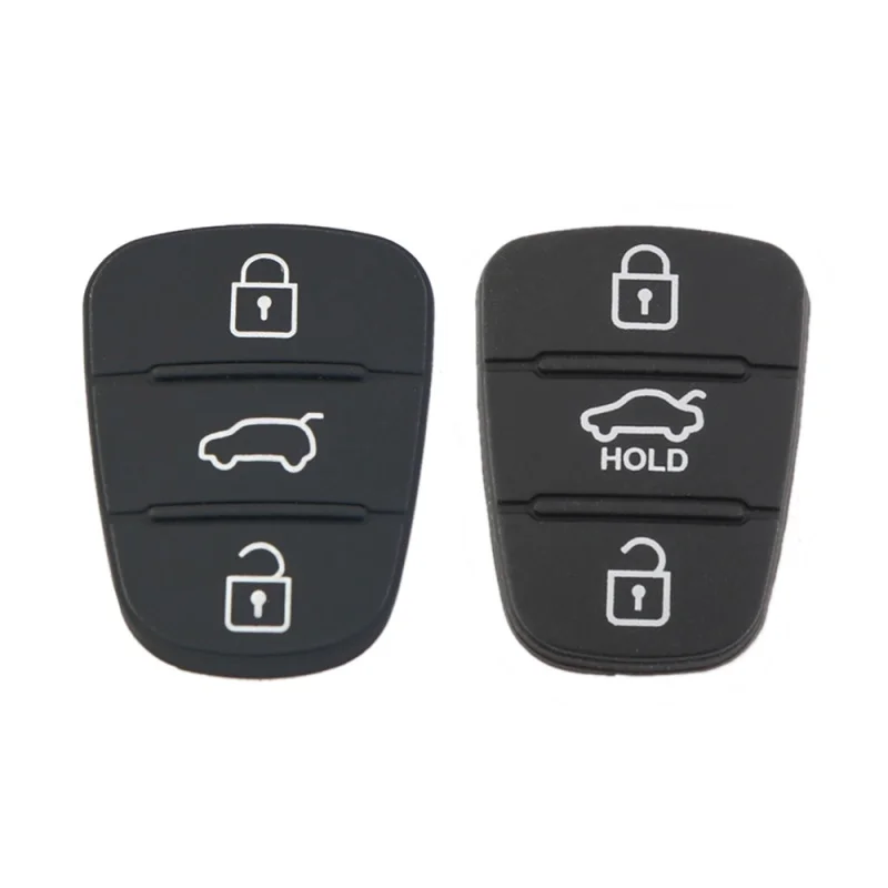DUDELY-Replacement-3-Button-Rubber-Pad-Key-Shell-For-Hyundai-IX35-I30 ...
