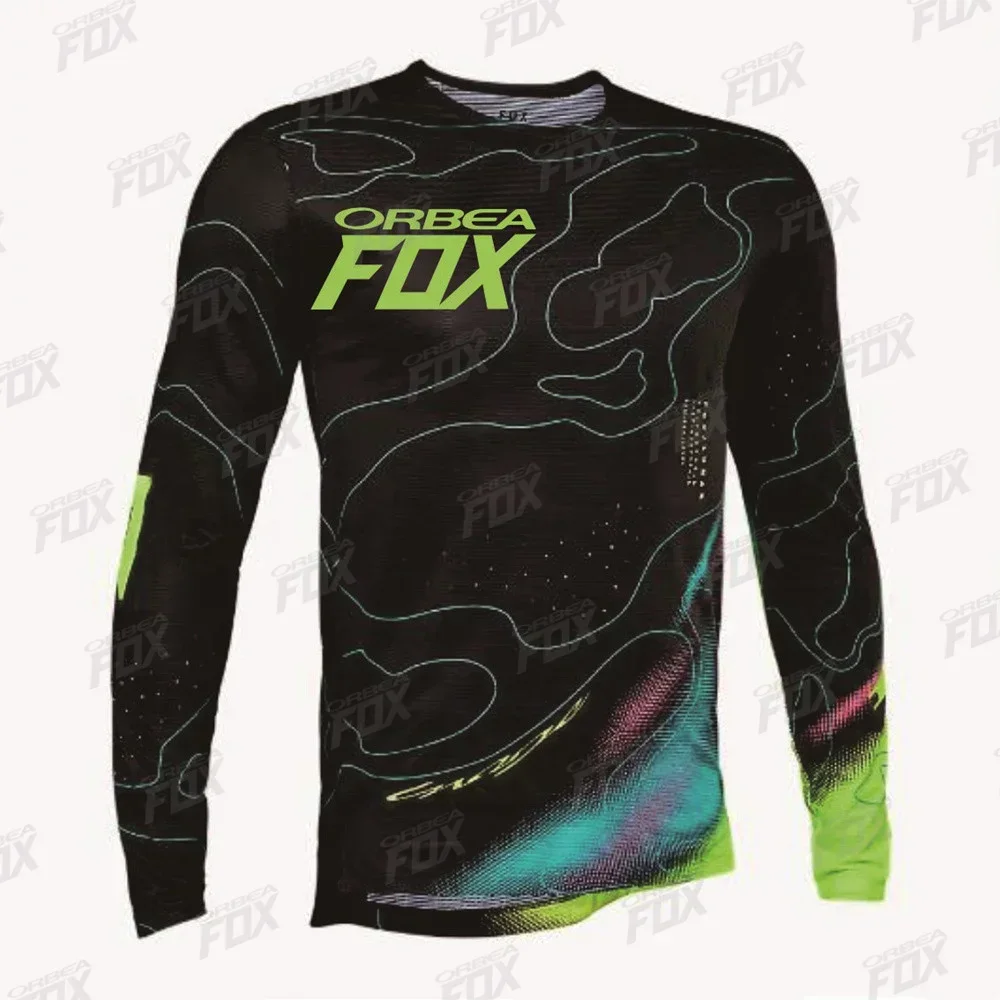 

2023 Men's Downhill Jersey OrbeaFox Mountain Bike Mtb Shirts Offroad Dh Motorcycle Motocross Sportwear Bicycle Racing Cycling
