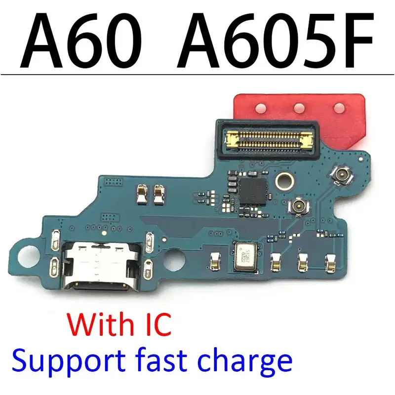 USB Charger Charging Port For Samsung A71 A70 A51 A50 A41 A40 A31 A30 A21S A20 A60 A10 Dock Connector Microphone Board - Image 17