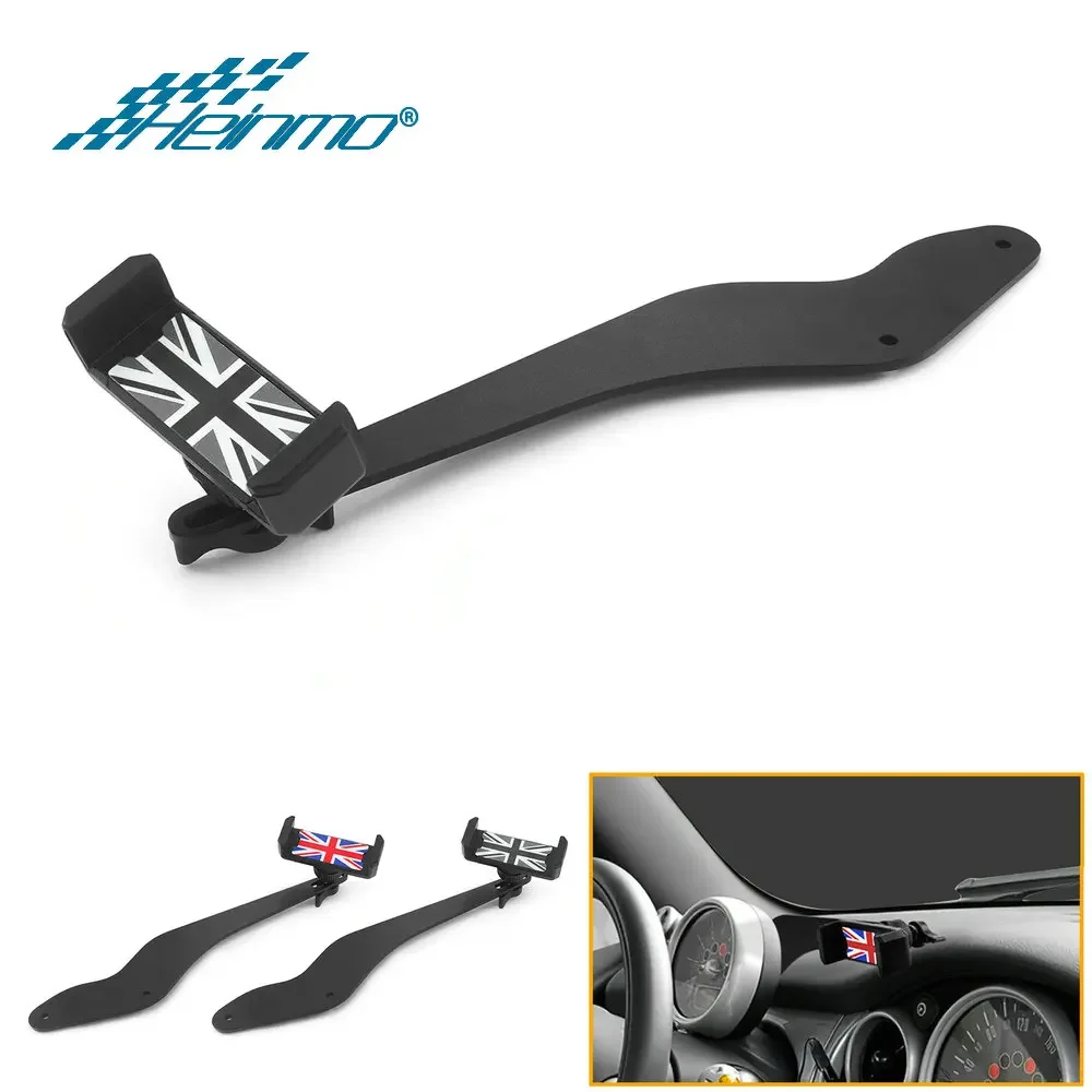 For MINI Cooper R50 R52 R53 Car multi-functional mobile phone holder phone holder mobile phone holder gps holder dashboard GPS bracket Aluminium Alloy accessories