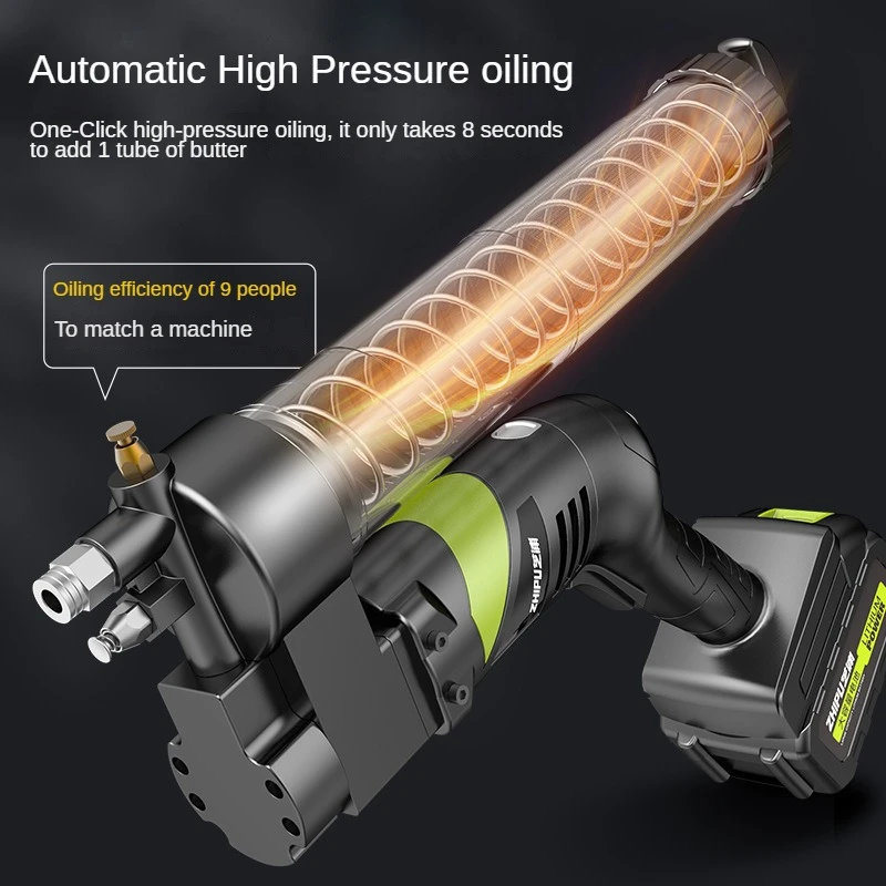 Electric grease gun 24V high voltage lithium battery rechargeable fully
