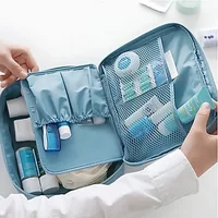 Travel Makeup Bag Storage Cosmetic Bag Women Pouch Organizer Waterproof Toiletries Bag Make Up Cases Female Cosmetic Organizer 2