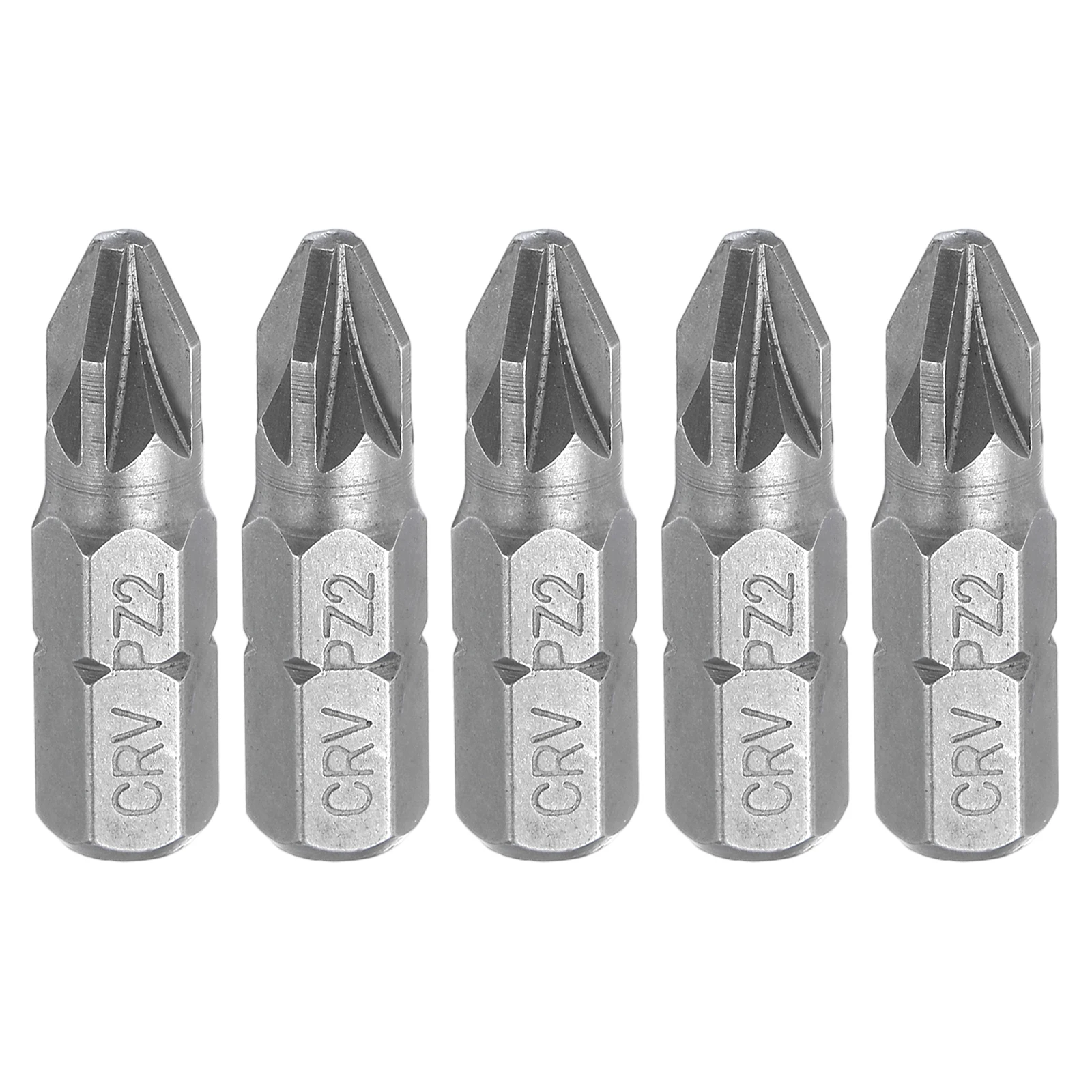 2/5/10 Stück PZ0/PZ1/PZ2/PZ3 Schraubendreher-Bits, 1/4 Zoll Sechskantschaft, 1 Zoll Länge, CR-V-Stahl, Phillips-Schlitzbohrer für Reparaturarbeiten – Detail 1