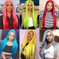 13x6 HD Transparent 613 Blonde dentelle frontale perruques de cheveux humains brésilien droite dentelle avant perruques de cheveux humains peuvent être teintes n'importe quelle couleur 4