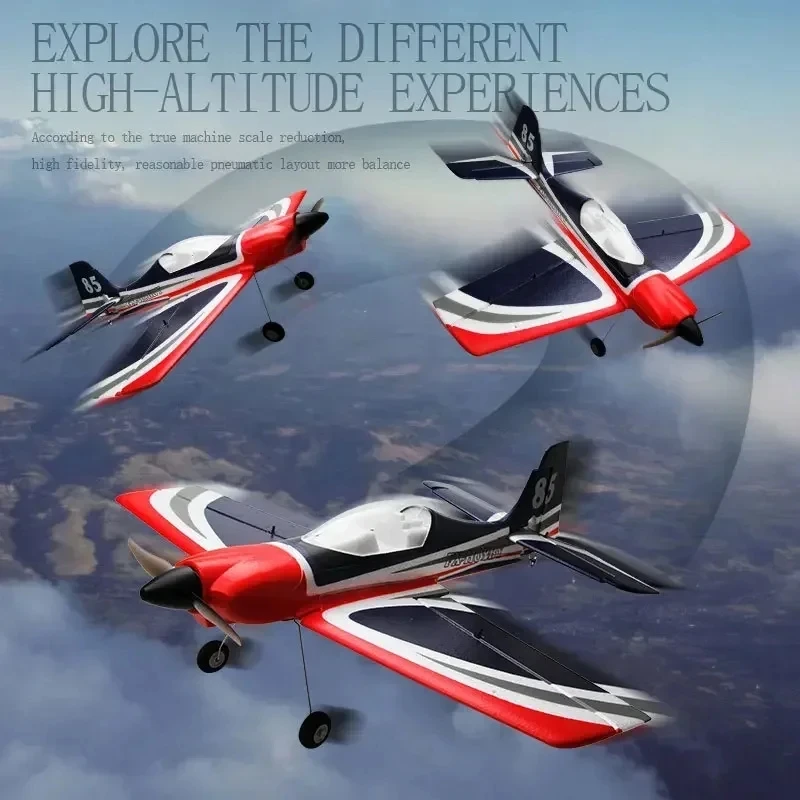FX9706 5CH Remote Control Aircraft Fixed Wing Fighter One Click Crane Foam RC Plane For Children Toys Gifts 4